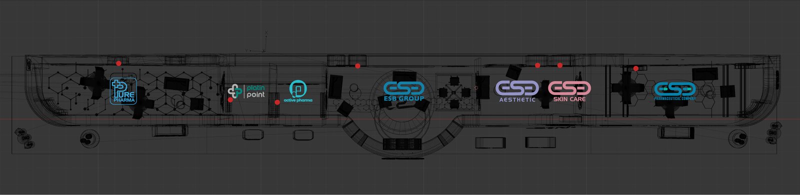 ESB Booth Map